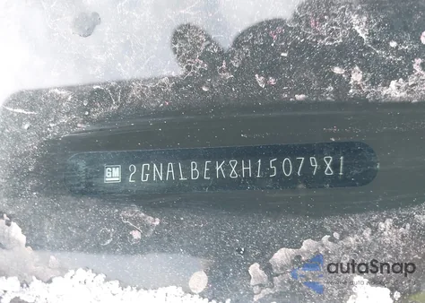 2017 Chevrolet Equinox Ls from USA, damaged, VIN 2GNALBEK8H1507981